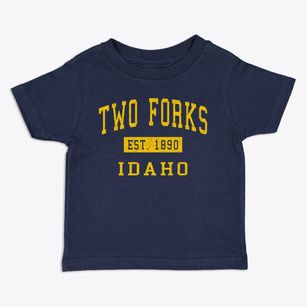 Two Forks Idaho Classic Established Toddler T-Shirt