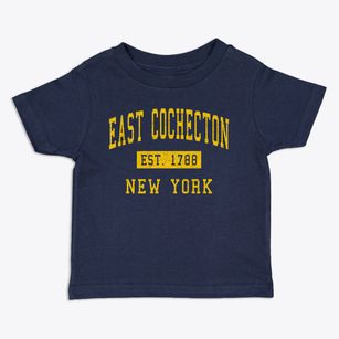 East Cochecton New York Classic Established Toddler T-Shirt