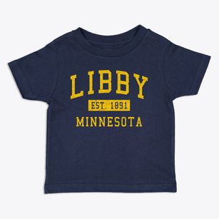 Libby Minnesota Classic Established Toddler T-Shirt