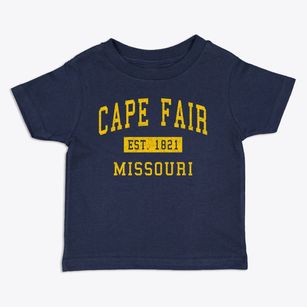 Cape Fair Missouri Classic Established Toddler T-Shirt