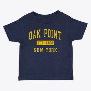 Oak Point New York Classic Established Toddler T-Shirt