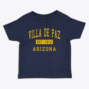 Villa De Paz Arizona Classic Established Toddler T-Shirt