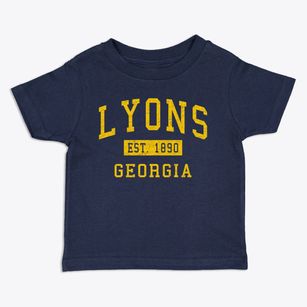 Lyons Georgia Classic Established Toddler T-Shirt