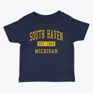 South Haven Michigan Classic Established Toddler T-Shirt