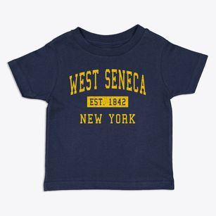 West Seneca New York Classic Established Toddler T-Shirt