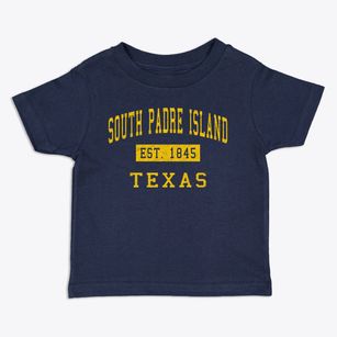 South Padre Island Texas Classic Established Toddler T-Shirt