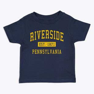 Riverside Pennsylvania Classic Established Toddler T-Shirt