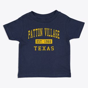 Patton Village Texas Classic Established Toddler T-Shirt