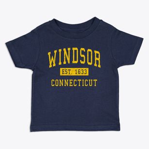 Windsor Connecticut Classic Established Toddler T-Shirt