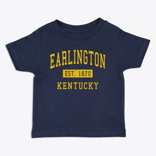 Earlington Kentucky Classic Established Toddler T-Shirt