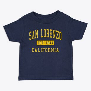 San Lorenzo California Classic Established Toddler T-Shirt