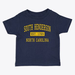 South Henderson North Carolina Classic Established Toddler T-Shirt