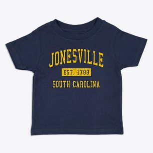 Jonesville South Carolina Classic Established Toddler T-Shirt