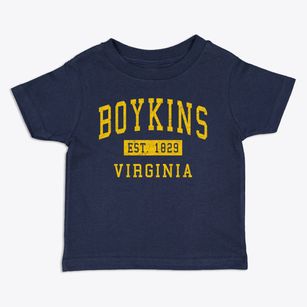 Boykins Virginia Classic Established Toddler T-Shirt