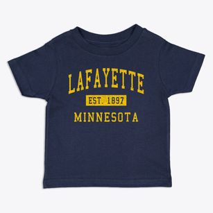Lafayette Minnesota Classic Established Toddler T-Shirt