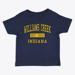 Williams Creek Indiana Classic Established Toddler T-Shirt