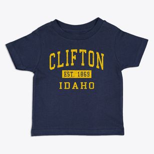 Clifton Idaho Classic Established Toddler T-Shirt