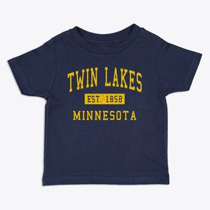 Twin Lakes Minnesota Classic Established Toddler T-Shirt