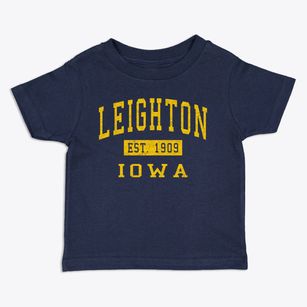 Leighton Iowa Classic Established Toddler T-Shirt