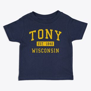 Tony Wisconsin Classic Established Toddler T-Shirt
