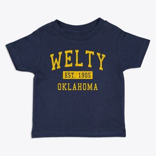 Welty Oklahoma Classic Established Toddler T-Shirt