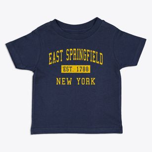 East Springfield New York Classic Established Toddler T-Shirt