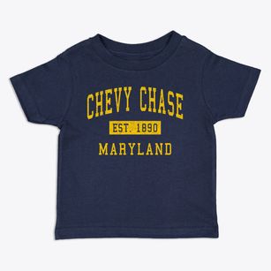 Chevy Chase Maryland Classic Established Toddler T-Shirt