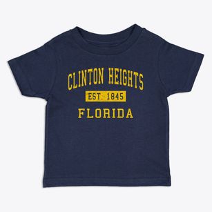 Clinton Heights Florida Classic Established Toddler T-Shirt