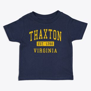 Thaxton Virginia Classic Established Toddler T-Shirt