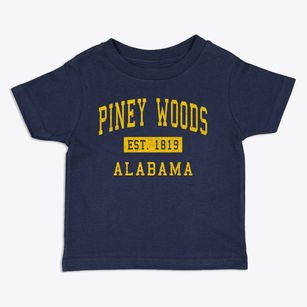 Piney Woods Alabama Classic Established Toddler T-Shirt