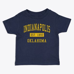Indianapolis Oklahoma Classic Established Toddler T-Shirt