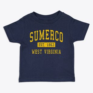 Sumerco West Virginia Classic Established Toddler T-Shirt