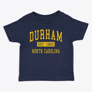 Durham North Carolina Classic Established Toddler T-Shirt