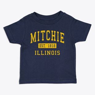 Mitchie Illinois Classic Established Toddler T-Shirt