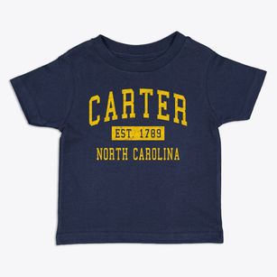 Carter North Carolina Classic Established Toddler T-Shirt