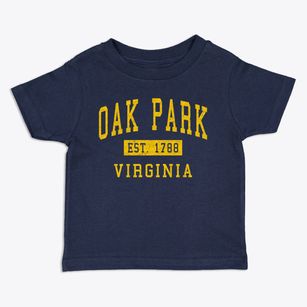 Oak Park Virginia Classic Established Toddler T-Shirt