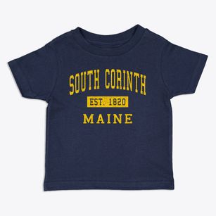 South Corinth Maine Classic Established Toddler T-Shirt
