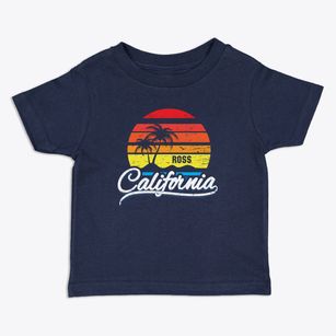 Ross California Palm Tree Sunset Toddler T-Shirt