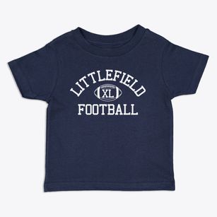 Littlefield Junior High School Classic Football Toddler T-Shirt