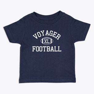 Voyager Charter School Classic Football Toddler T-Shirt