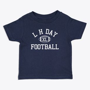L H Day School Classic Football Toddler T-Shirt