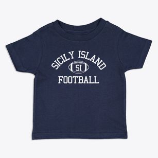 Sicily Island High School Classic Football Toddler T-Shirt
