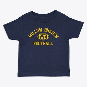 Willow Branch Intermediate School Classic Football Toddler T-Shirt