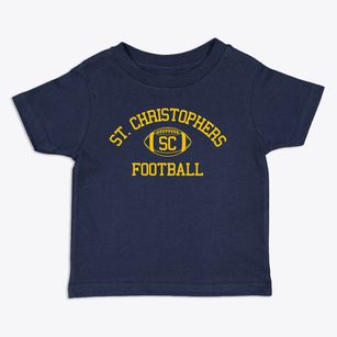 Saint Christophers School Classic Football Toddler T-Shirt