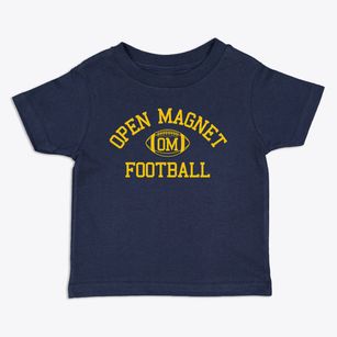 Open Magnet Charter School Classic Football Toddler T-Shirt