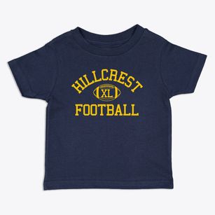 Hillcrest High School Classic Football Toddler T-Shirt