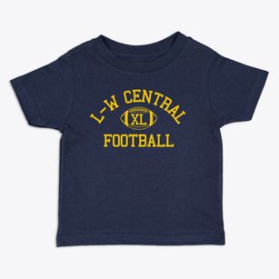 Lincoln-way Central High School Classic Football Toddler T-Shirt