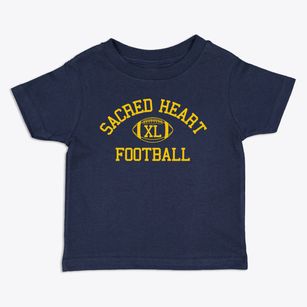 Sacred Heart High Classic Football Toddler T-Shirt