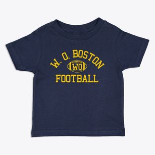 W. O Boston High School Classic Football Toddler T-Shirt