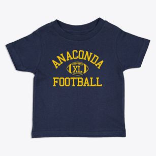 Anaconda High School Classic Football Toddler T-Shirt